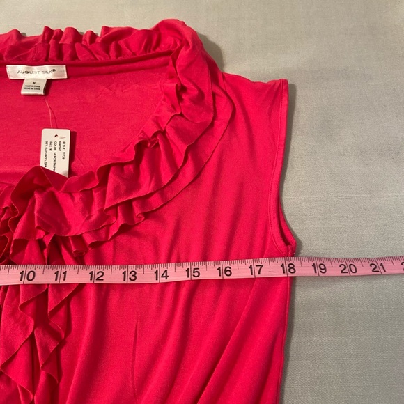 August Silk Top Size M - Picture 6 of 7